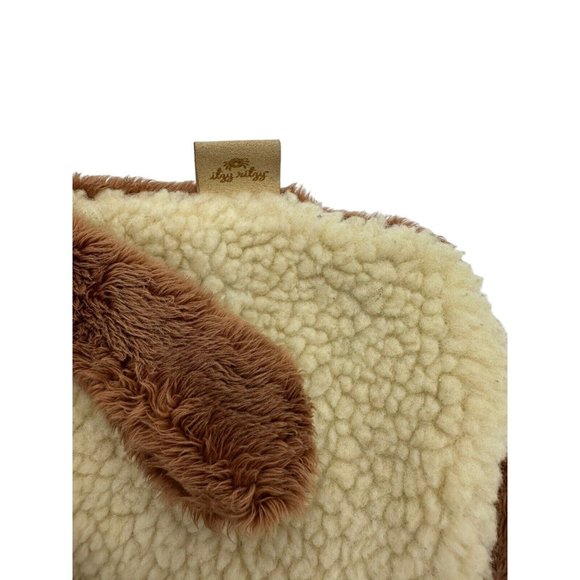 Itzy Ritzy- Cocoa The Bear-Holiday Plush Lovey with Textured Teether - Picture 5 of 5